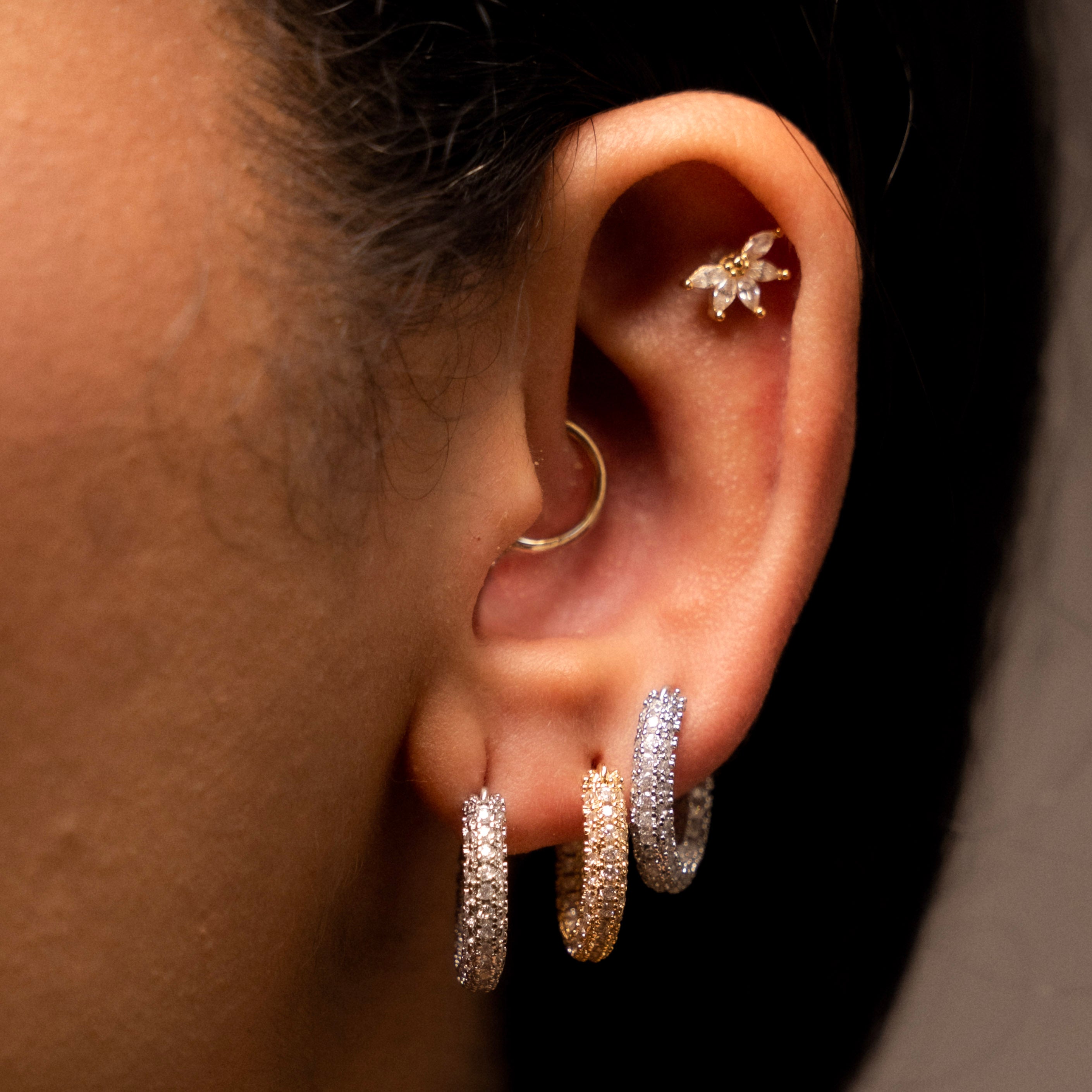 Sparkle Studded Huggies